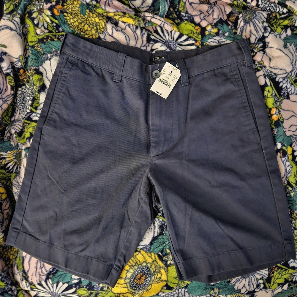 J CREW Women's Size 8 (29 in) NWT Navy Uniform Dress Shorts